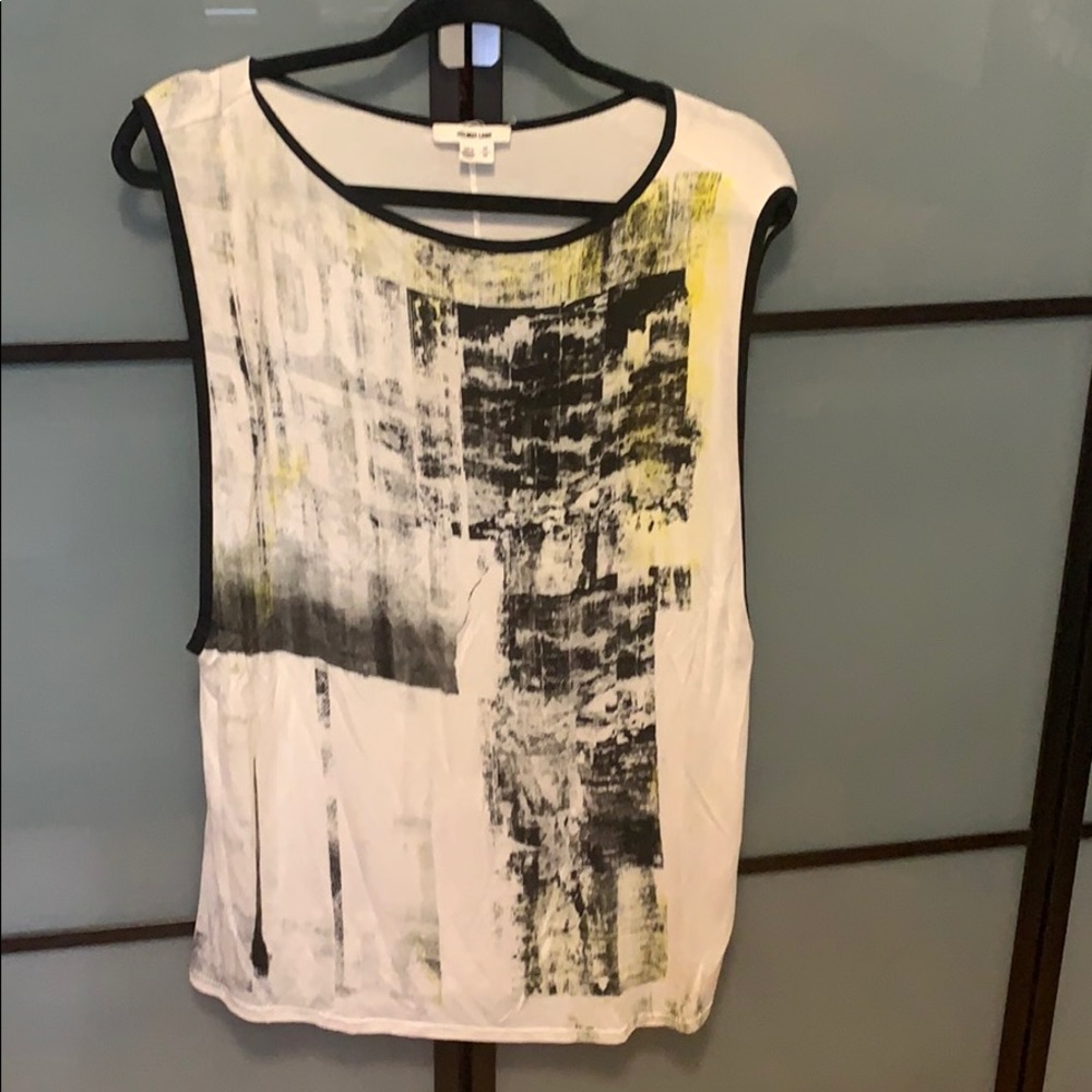 Helmet Lang abstract top
